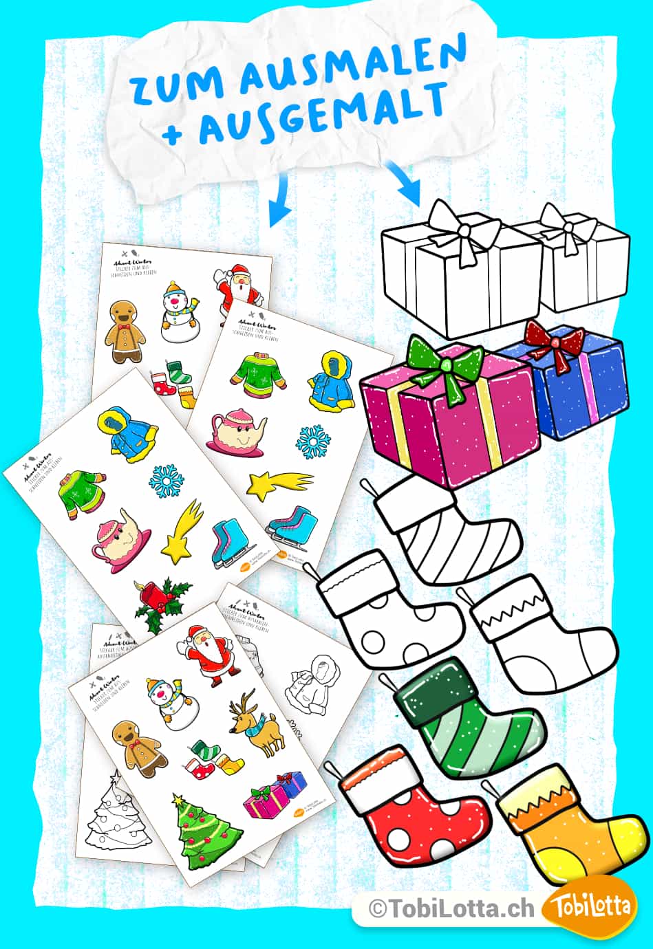 Winter-Advent-sticker-4-Vorlage-bögen-zum-ausdrucken-shop- etsy sticker winter weihnachten kawaii kinder stickerbögen herunterladen kaufen download gratis bastelbogen