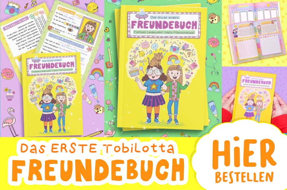 Freundebuch für kinder bastelbuch für kinder 